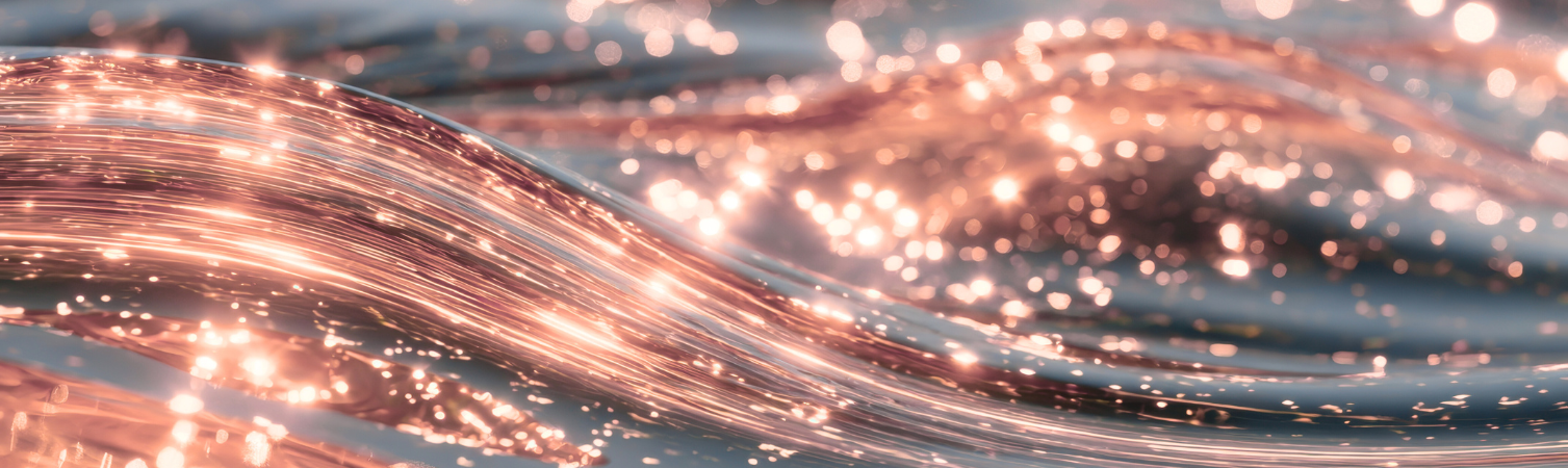 Huiles sèches pailletées scintillantes