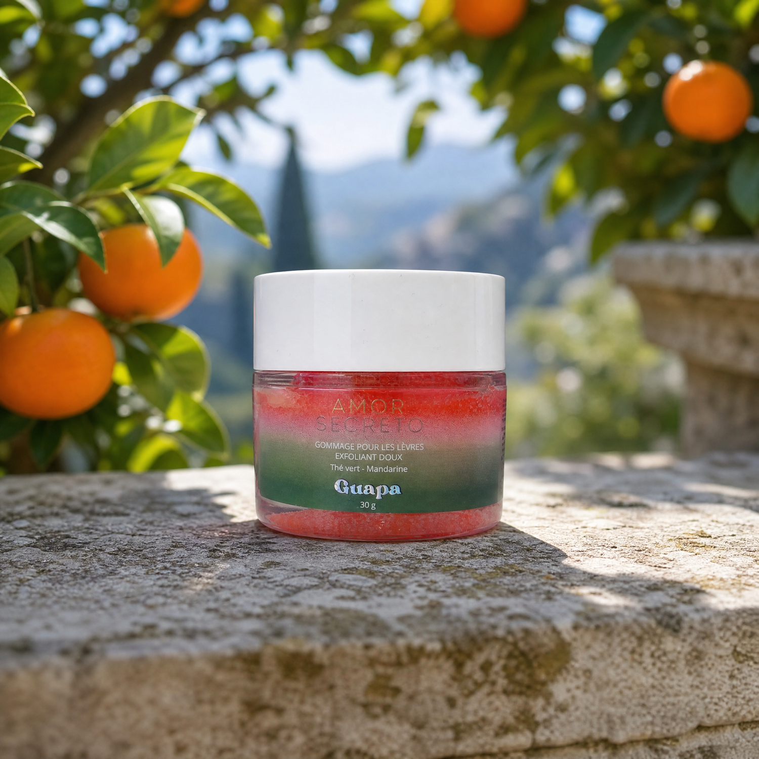 Gommage lèvres thé vert - Produit