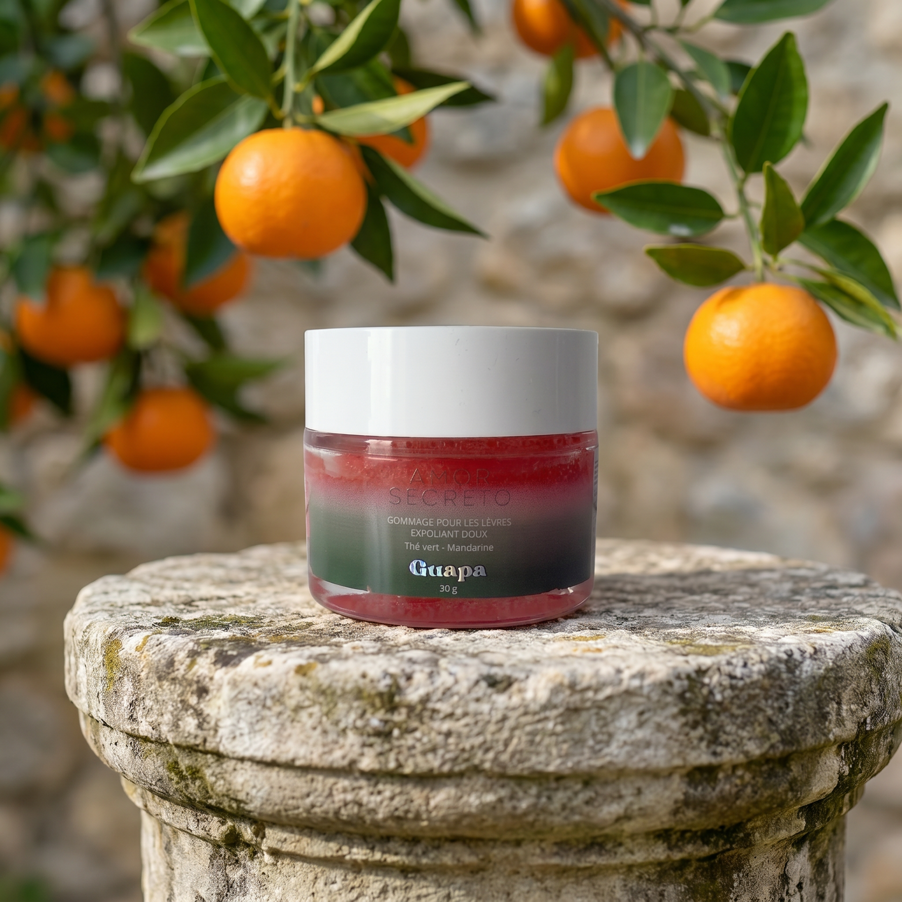 Gommage lèvres thé vert - Produit