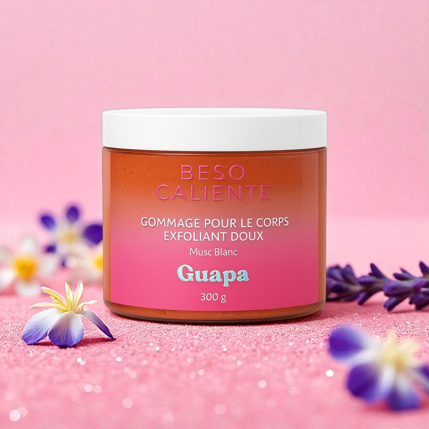 Gommage pour le corps exfoliant doux - Musc blanc - 300 g