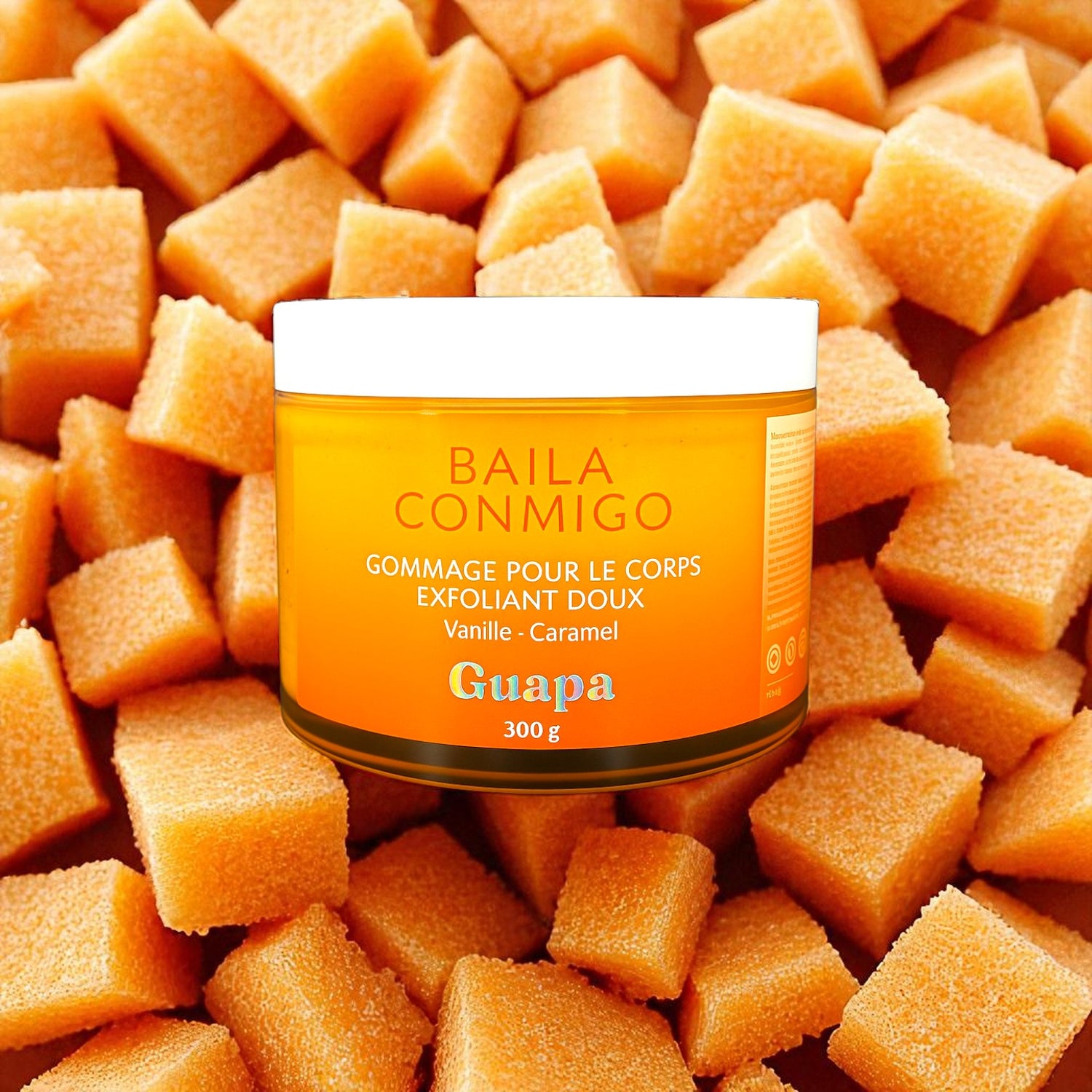 Gommage pour le corps exfoliant doux - Vanille Caramel - 300 g