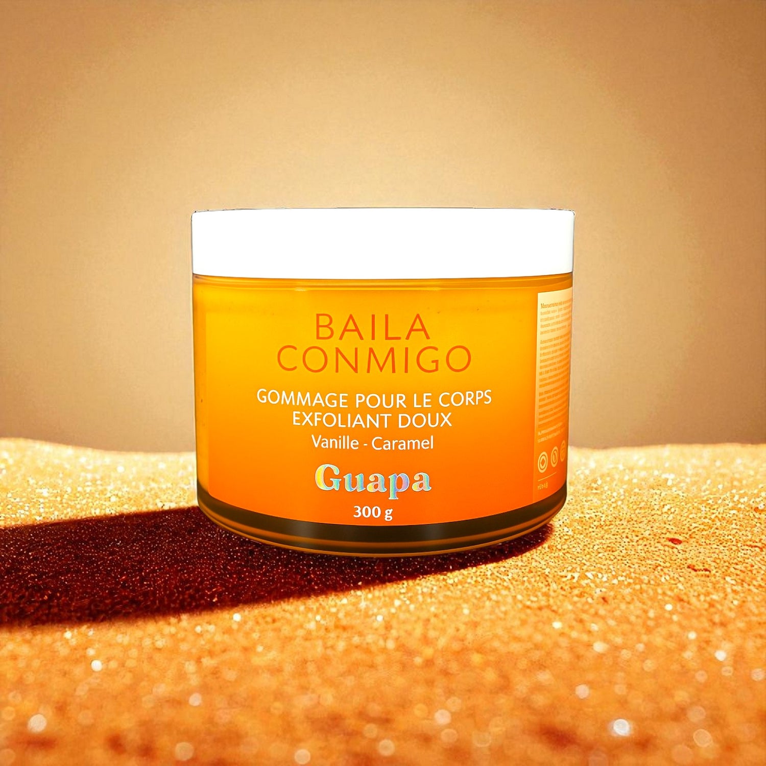 Gommage pour le corps exfoliant doux - Vanille Caramel - 300 g